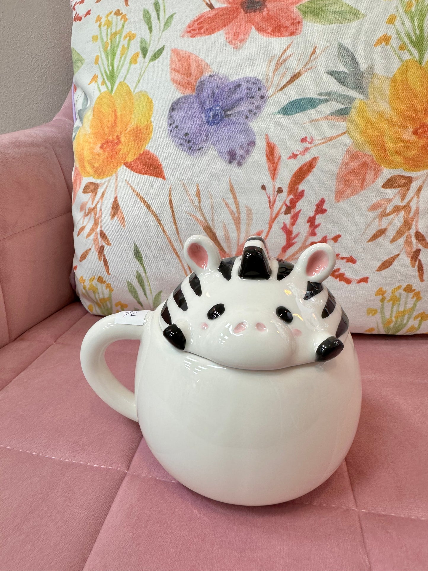 Taza tapa cebra