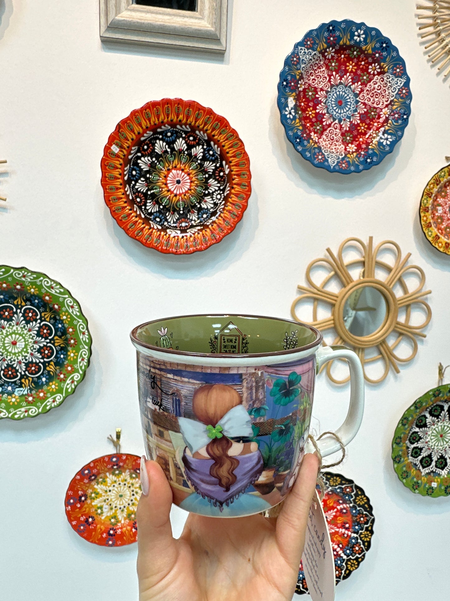 Taza chica balcón