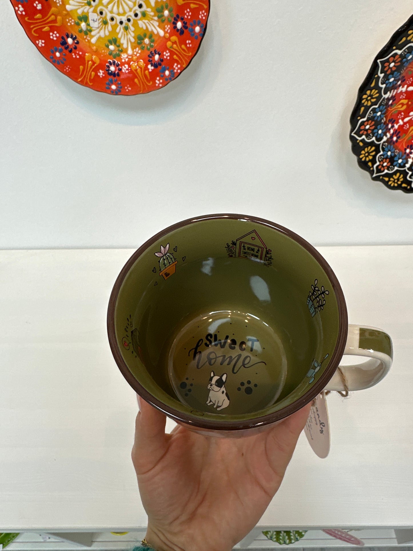 Taza chica balcón