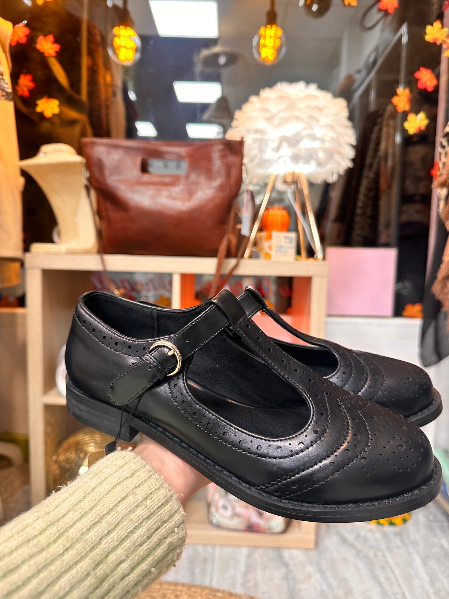 Zapato Mary Jane negro