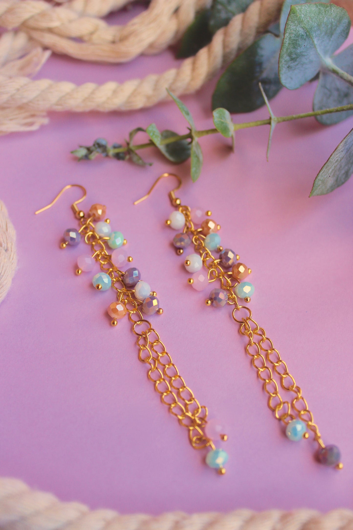 Pendientes Casiopea colores