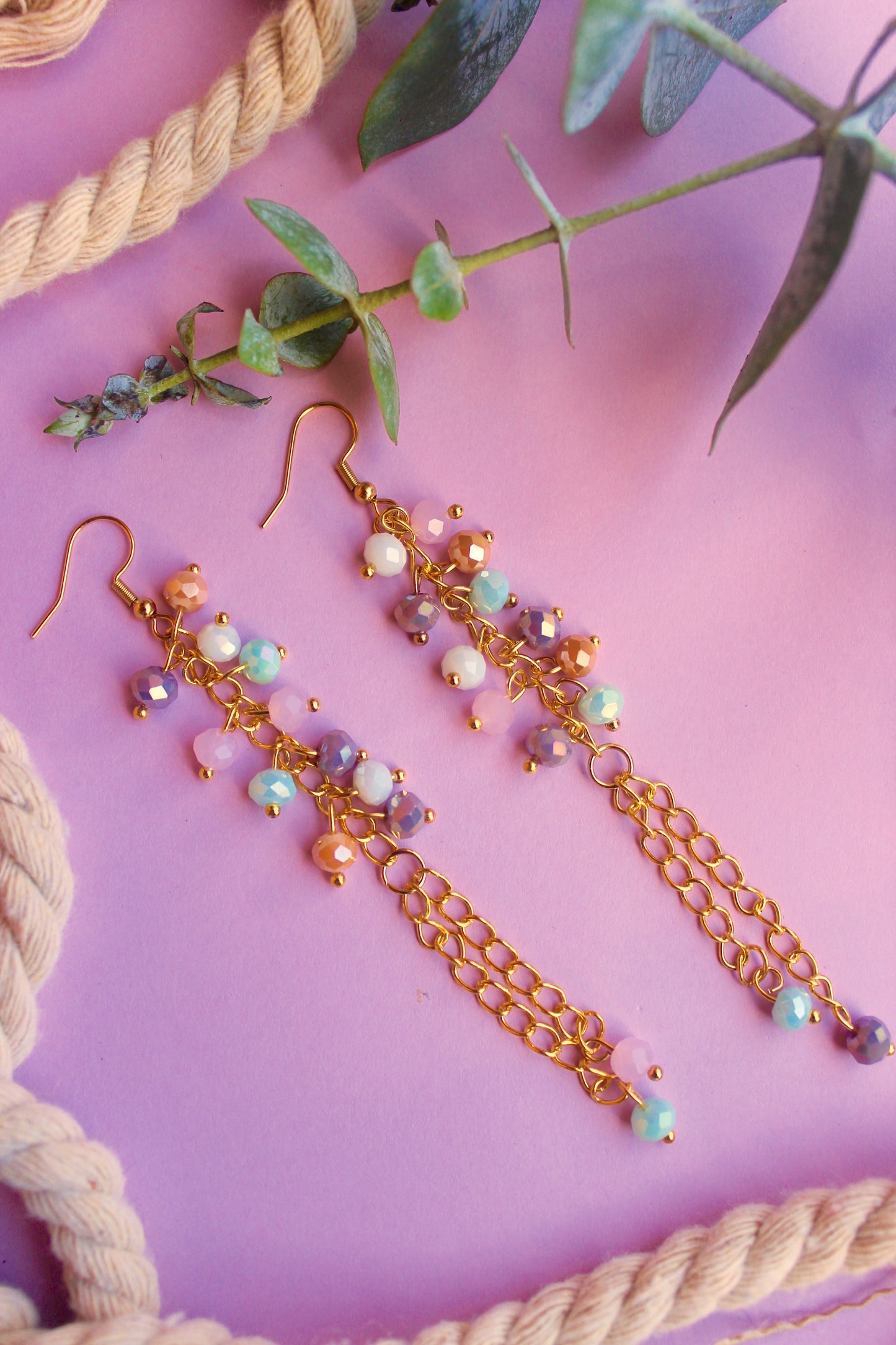 Pendientes Casiopea colores