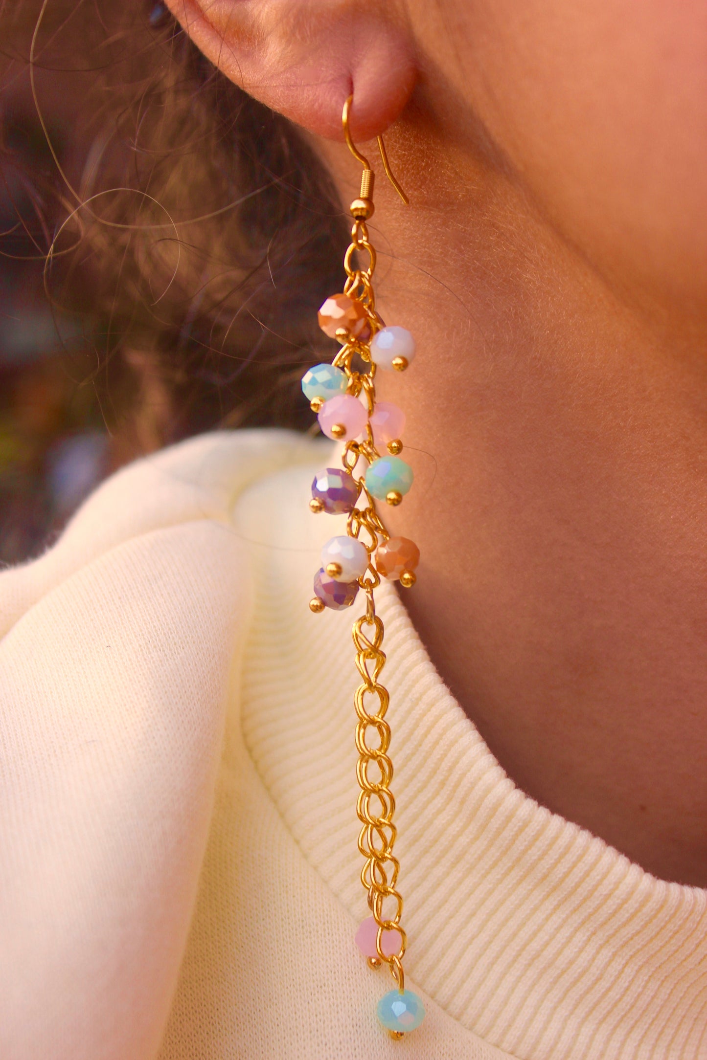 Pendientes Casiopea colores