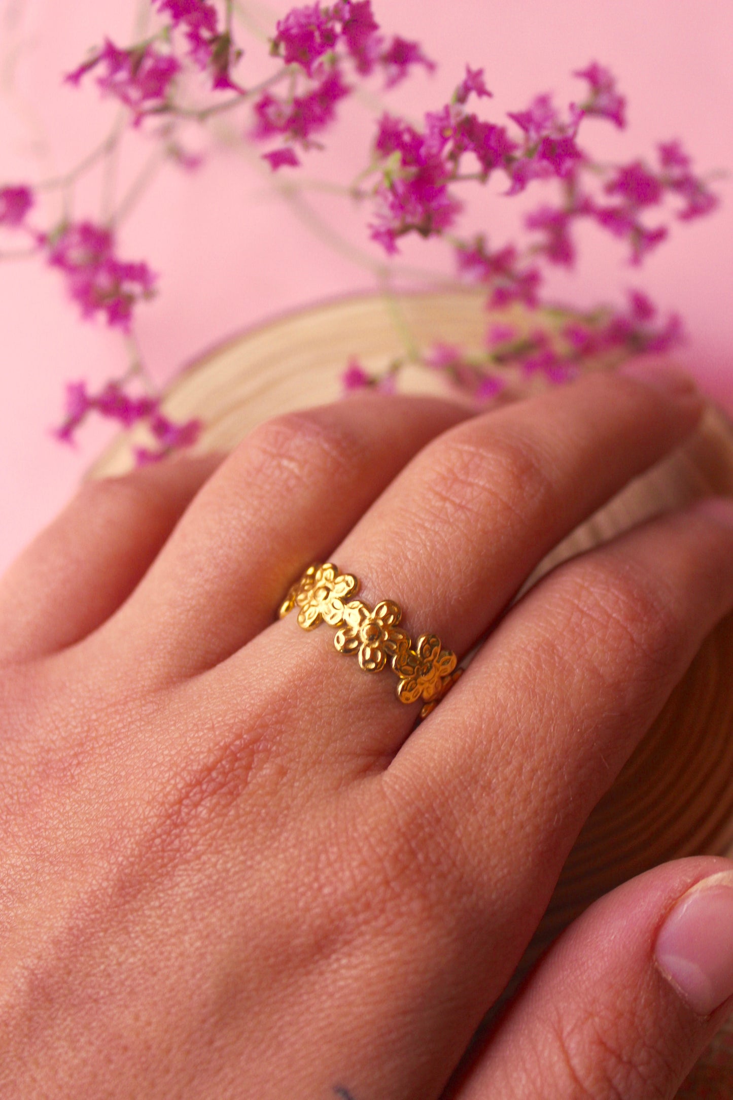 Anillo Bambi dorado