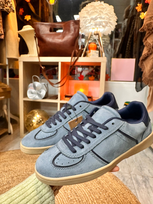 Zapatillas retro azules