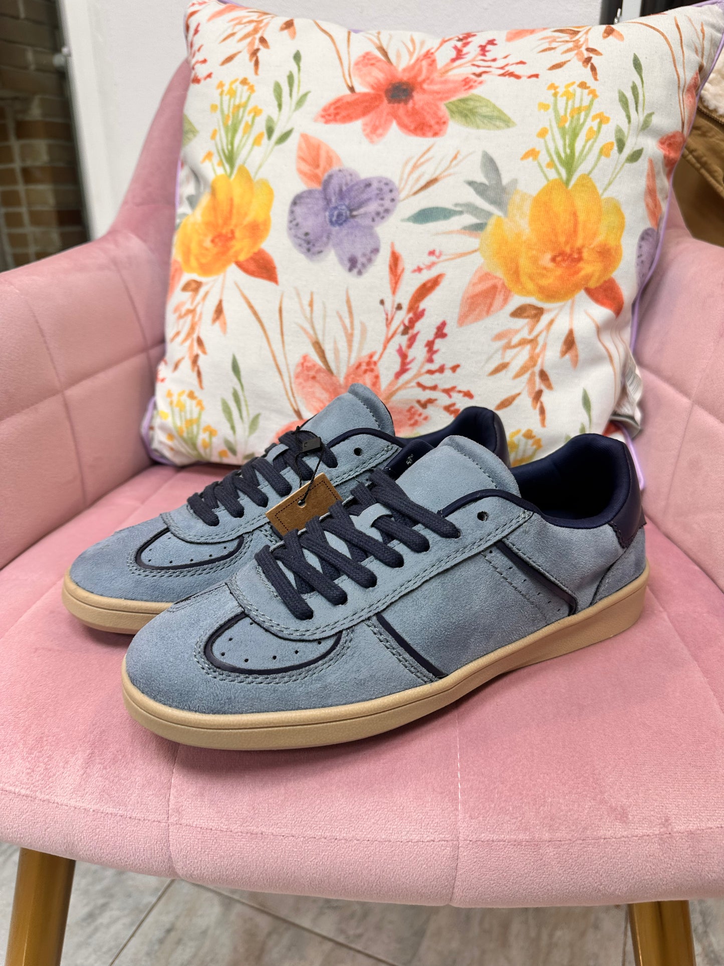 Zapatillas retro azules