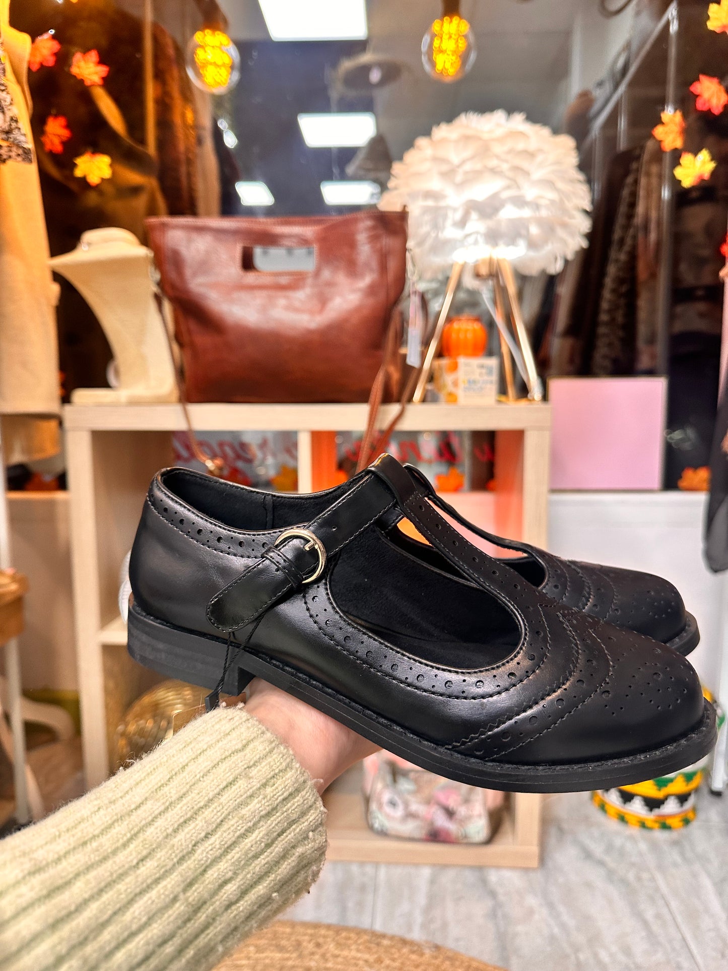 Zapato Mary Jane negro