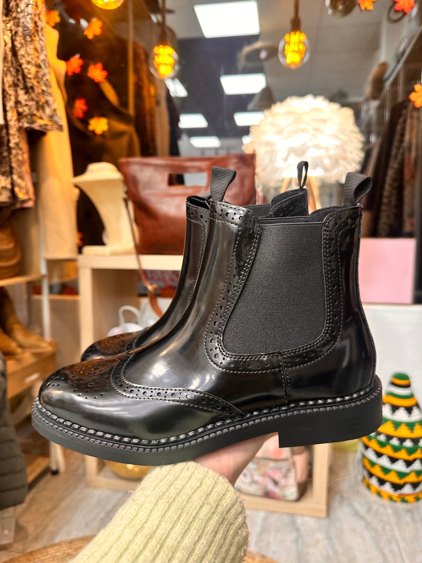 Botines negros clásicos