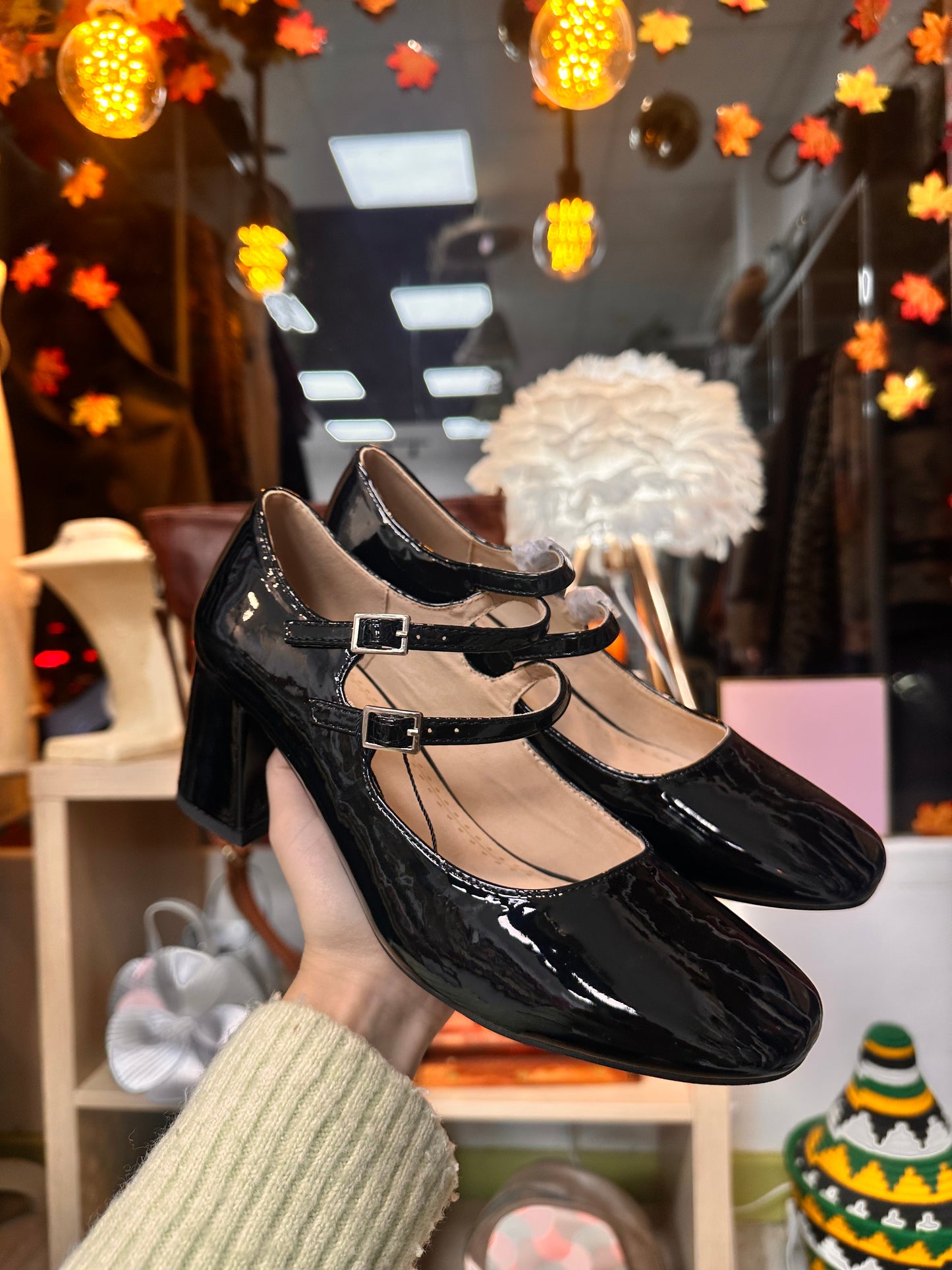 Zapato charol de los 60