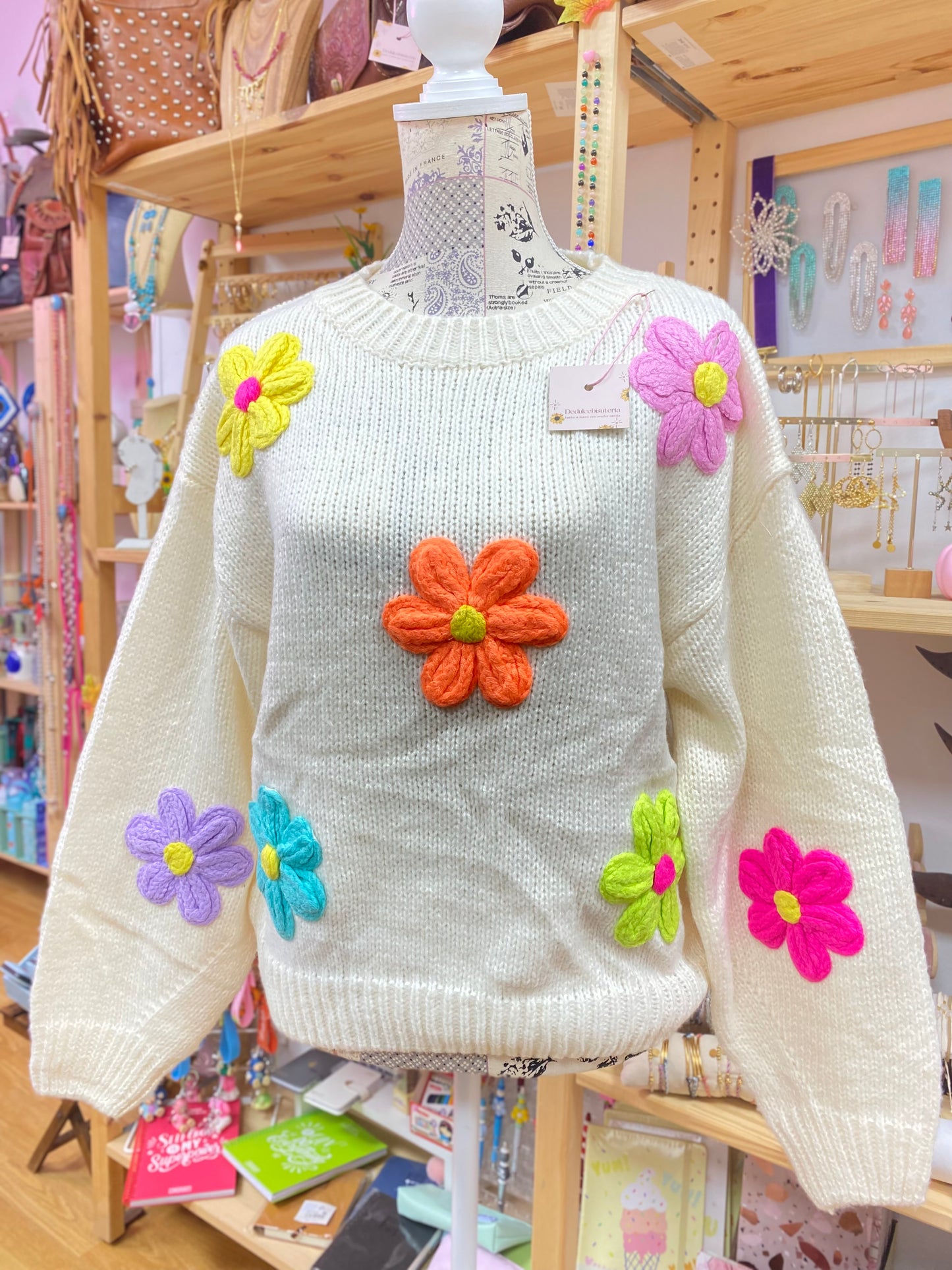 Jersey flores de colores