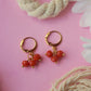 Pendientes mandarinas dorados
